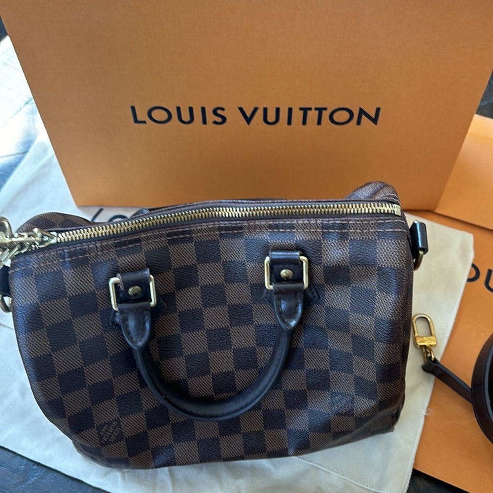 Louis Vuitton Speedy 25 with Shoulder strap - Picture 2 of 16
